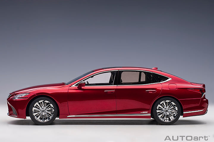 78869 LEXUS LS 500h (MORELLO RED METALLIC/BLACK INTERIOR)