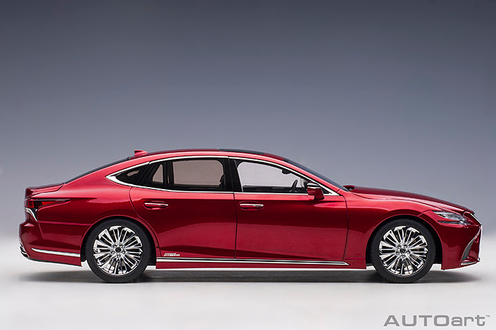 78869 LEXUS LS 500h (MORELLO RED METALLIC/BLACK INTERIOR)