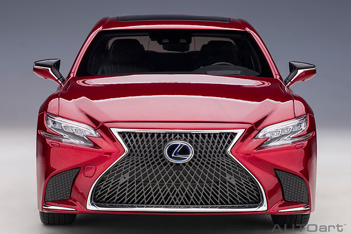 78869 LEXUS LS 500h (MORELLO RED METALLIC/BLACK INTERIOR)