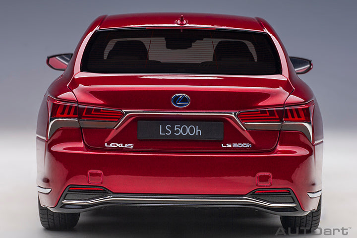 78869 LEXUS LS 500h (MORELLO RED METALLIC/BLACK INTERIOR)