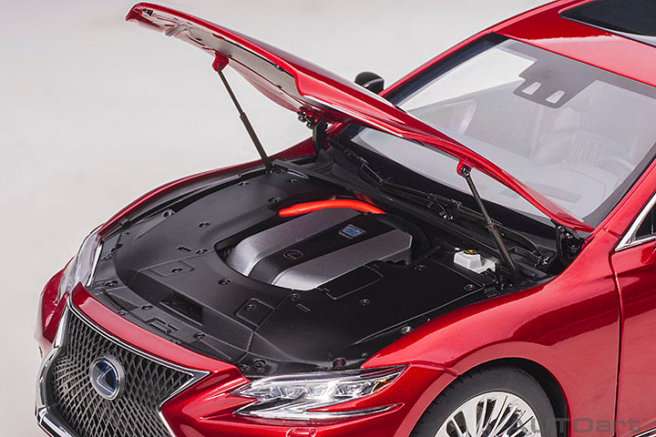 78869 LEXUS LS 500h (MORELLO RED METALLIC/BLACK INTERIOR)