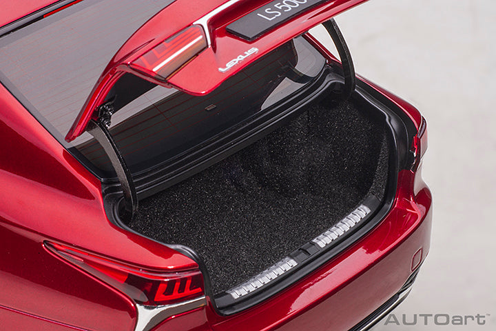 78869 LEXUS LS 500h (MORELLO RED METALLIC/BLACK INTERIOR)