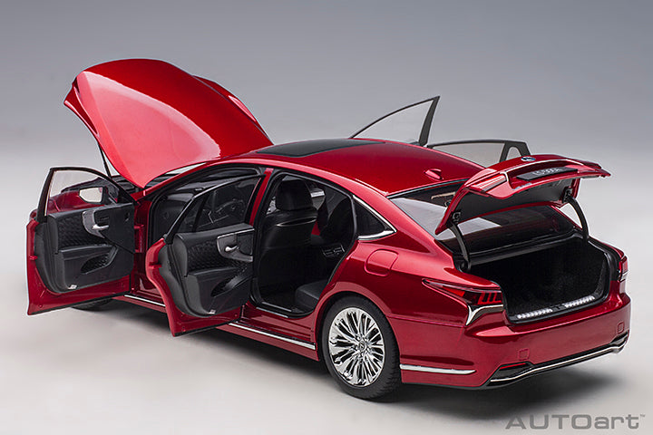 78869 LEXUS LS 500h (MORELLO RED METALLIC/BLACK INTERIOR)