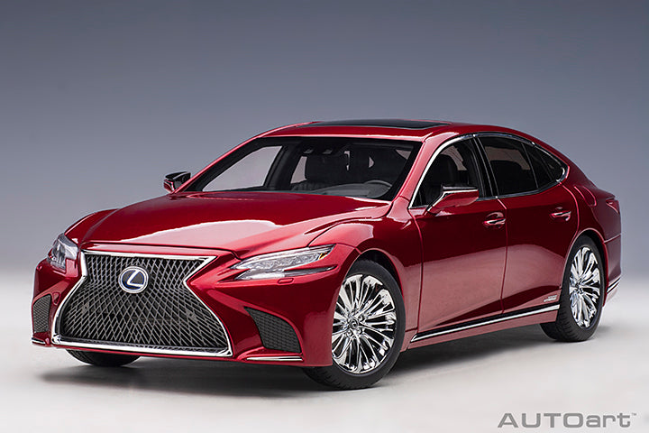 78869 LEXUS LS 500h (MORELLO RED METALLIC/BLACK INTERIOR)