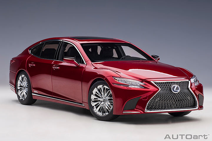 78869 LEXUS LS 500h (MORELLO RED METALLIC/BLACK INTERIOR)