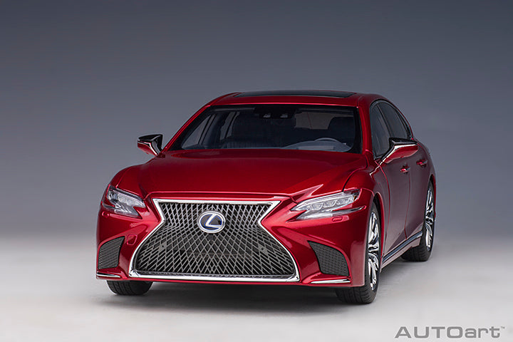 78869 LEXUS LS 500h (MORELLO RED METALLIC/BLACK INTERIOR)