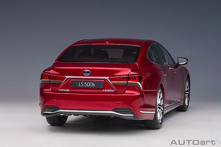 78869 LEXUS LS 500h (MORELLO RED METALLIC/BLACK INTERIOR)