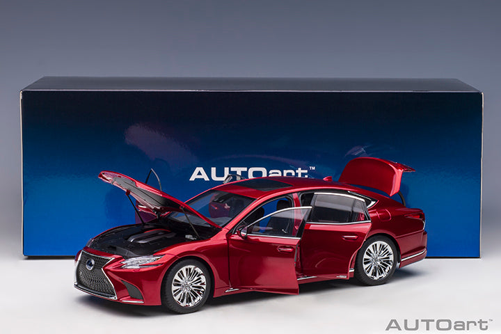 78869 LEXUS LS 500h (MORELLO RED METALLIC/BLACK INTERIOR)