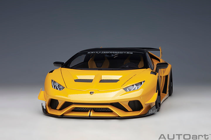 79127 LIBERTY WALK LB SILHOUETTE WORKS HURACAN GT (METALLIC YELLOW)