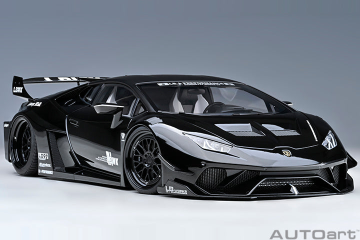 79129 LIBERTY WALK LB SILHOUETTE WORKS HURACAN GT (BLACK)
