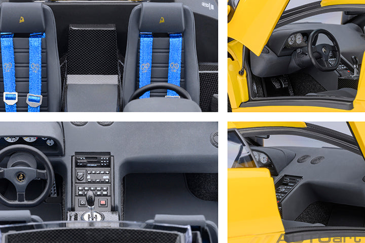 79144 LAMBORGHINI DIABLO SE30 JOTA  (SUPERFLY YELLOW)