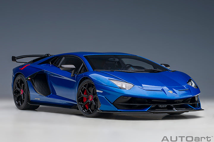 79174 LAMBORGHINI AVENTADOR SVJ (BLU NETHUNS/METALLIC BLUE)