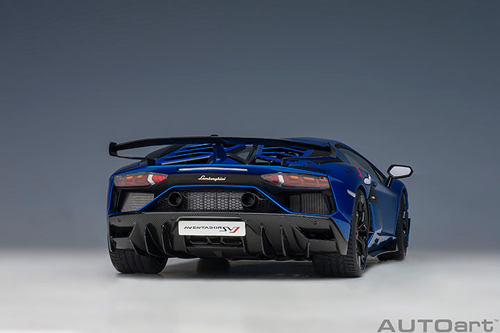 79174 LAMBORGHINI AVENTADOR SVJ (BLU NETHUNS/METALLIC BLUE)