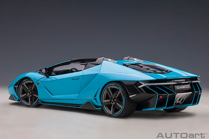 79206 LAMBORGHINI CENTENARIO ROADSTER (BLU CEPHEUS/PEARL BLUE)