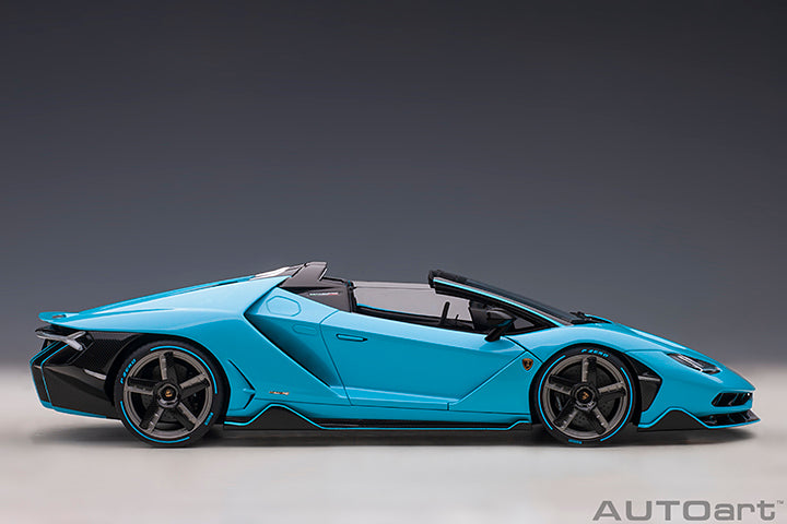 79206 LAMBORGHINI CENTENARIO ROADSTER (BLU CEPHEUS/PEARL BLUE)