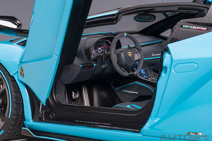 79206 LAMBORGHINI CENTENARIO ROADSTER (BLU CEPHEUS/PEARL BLUE)