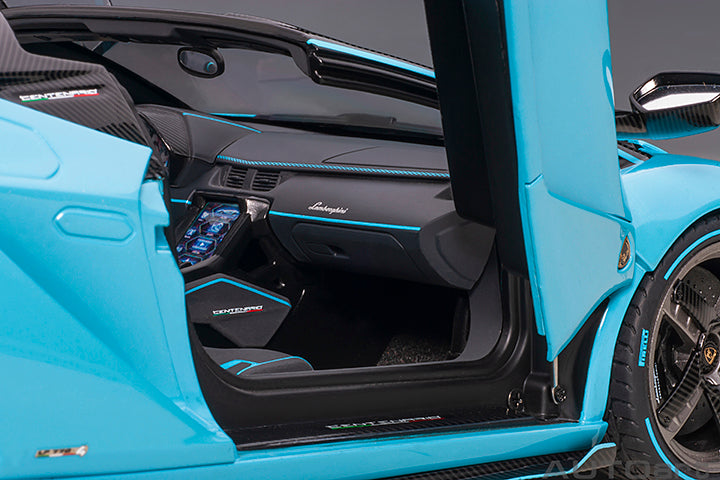 79206 LAMBORGHINI CENTENARIO ROADSTER (BLU CEPHEUS/PEARL BLUE)