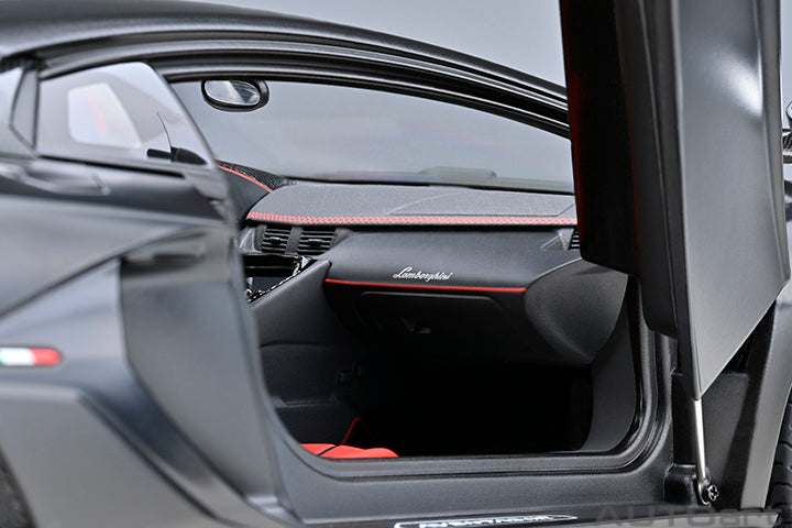 79219 LAMBORGHINI AVENTADOR SVJ (NERO NEMESIS/MATT BLACK)