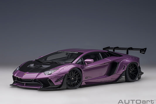 79242 LIBERTY WALK LB-WORKS LAMBORGHINI AVENTADOR LIMITED EDITION (VIOLA SE30/CARBON BONNET)