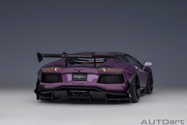 79242 LIBERTY WALK LB-WORKS LAMBORGHINI AVENTADOR LIMITED EDITION (VIOLA SE30/CARBON BONNET)