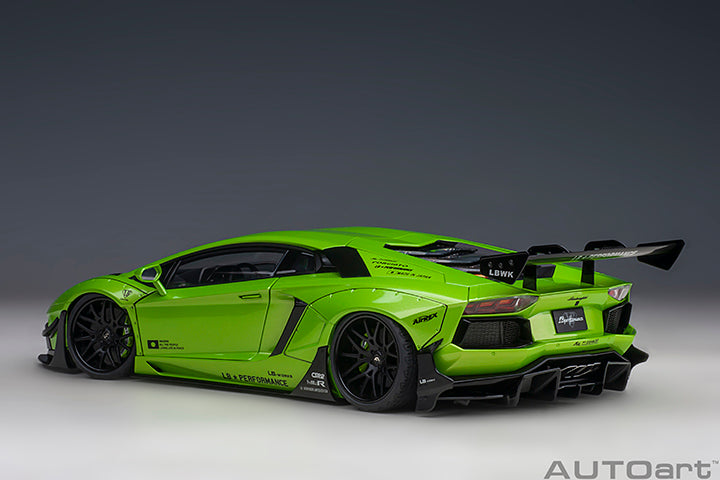 79243 LIBERTY WALK LB-WORKS LAMBORGHINI AVENTADOR LIMITED EDITION (PEARL GREEN)
