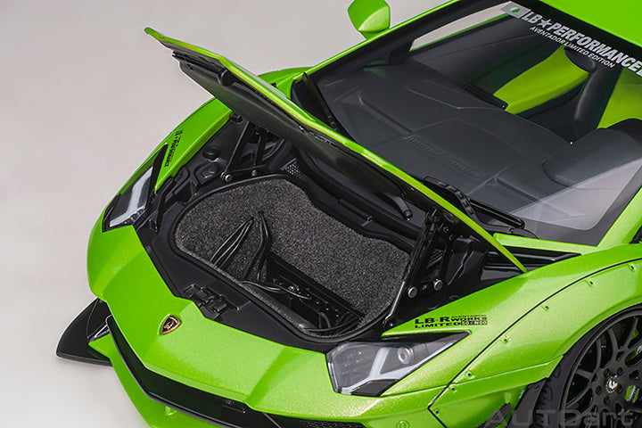 79243 LIBERTY WALK LB-WORKS LAMBORGHINI AVENTADOR LIMITED EDITION (PEARL GREEN)