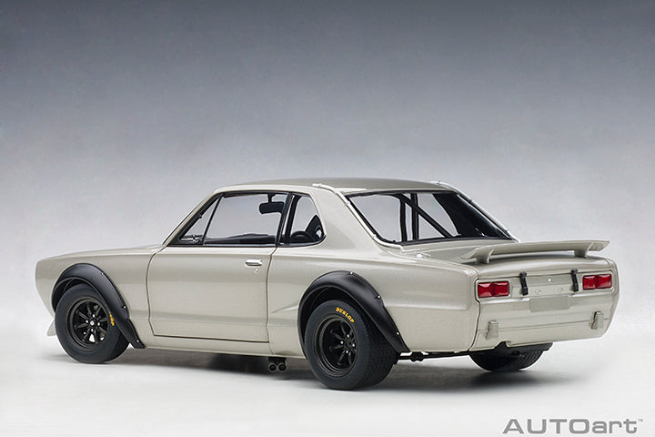 87277 NISSAN SKYLINE GT-R (KPGC-10) RACING 1972 (SILVER)