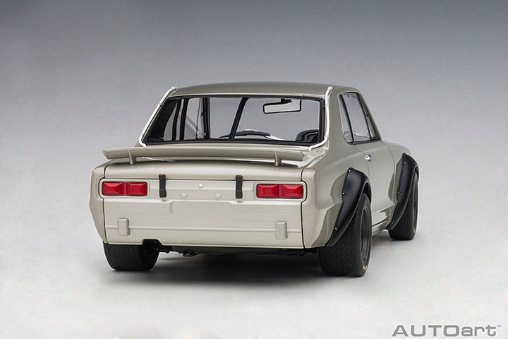 87277 NISSAN SKYLINE GT-R (KPGC-10) RACING 1972 (SILVER)