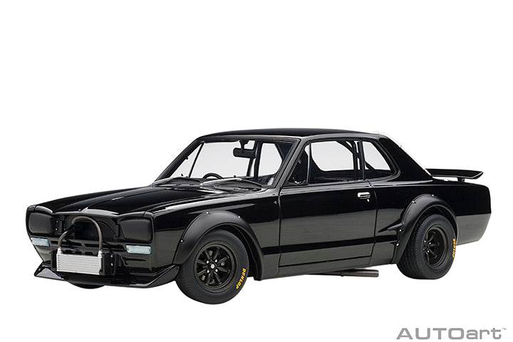 87278 NISSAN SKYLINE GT-R (KPGC-10) RACING 1972 (BLACK)