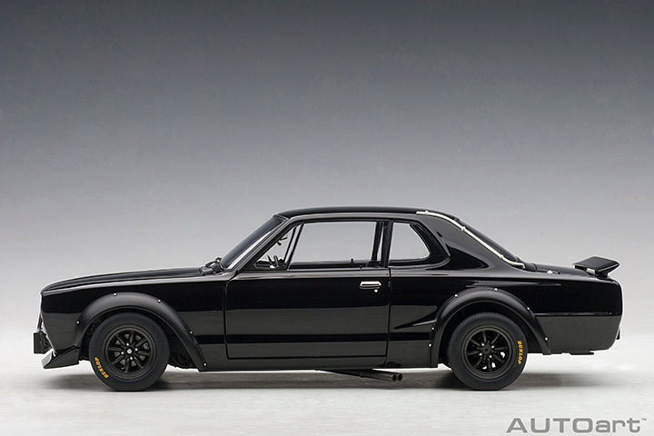 87278 NISSAN SKYLINE GT-R (KPGC-10) RACING 1972 (BLACK)