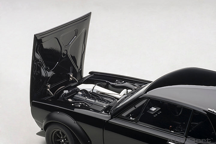 87278 NISSAN SKYLINE GT-R (KPGC-10) RACING 1972 (BLACK)