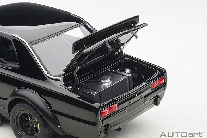 87278 NISSAN SKYLINE GT-R (KPGC-10) RACING 1972 (BLACK)