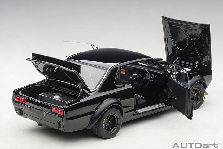 87278 NISSAN SKYLINE GT-R (KPGC-10) RACING 1972 (BLACK)