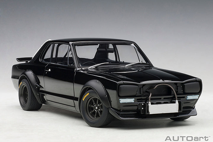 87278 NISSAN SKYLINE GT-R (KPGC-10) RACING 1972 (BLACK)