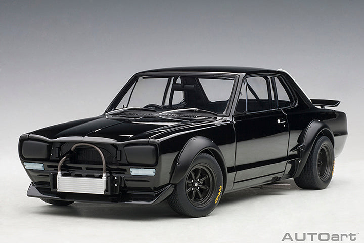 87278 NISSAN SKYLINE GT-R (KPGC-10) RACING 1972 (BLACK)