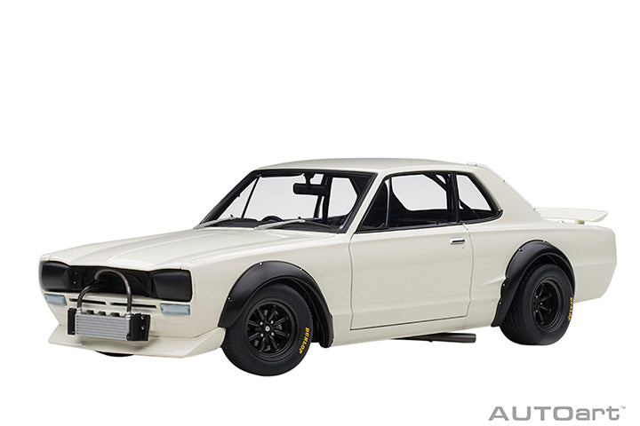87279 NISSAN SKYLINE GT-R (KPGC-10) RACING 1972 (WHITE)