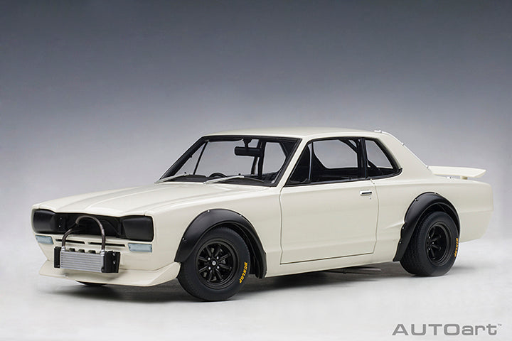87279 NISSAN SKYLINE GT-R (KPGC-10) RACING 1972 (WHITE)