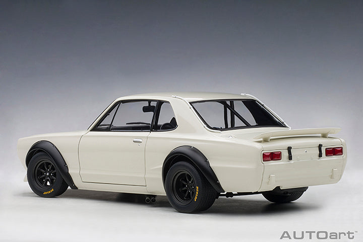 87279 NISSAN SKYLINE GT-R (KPGC-10) RACING 1972 (WHITE)