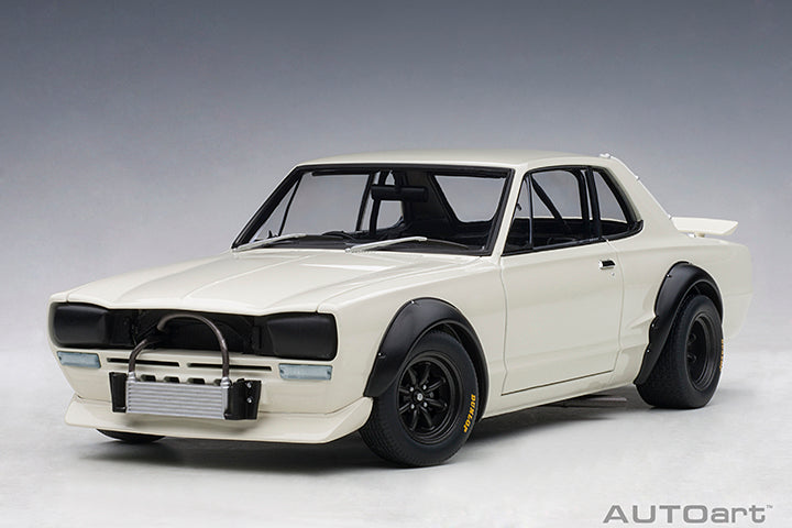 87279 NISSAN SKYLINE GT-R (KPGC-10) RACING 1972 (WHITE)