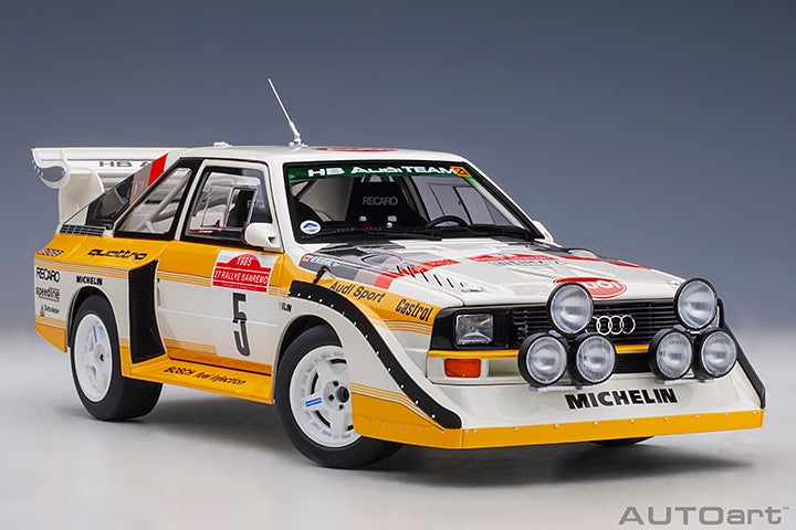 88503 AUDI QUATTRO S1 RALLY SAN REMO 1985 WINNER W. RöHRL/C. GEISTDöRFER #5