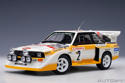 88601 AUDI QUATTRO S1 RALLY MONTE CARLO 1986 W. RöHRL/C. GEISTDöRFER #2