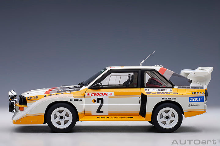 88601 AUDI QUATTRO S1 RALLY MONTE CARLO 1986 W. RöHRL/C. GEISTDöRFER #2