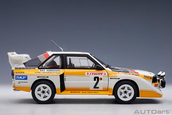 88601 AUDI QUATTRO S1 RALLY MONTE CARLO 1986 W. RöHRL/C. GEISTDöRFER #2