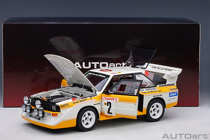 88601 AUDI QUATTRO S1 RALLY MONTE CARLO 1986 W. RöHRL/C. GEISTDöRFER #2