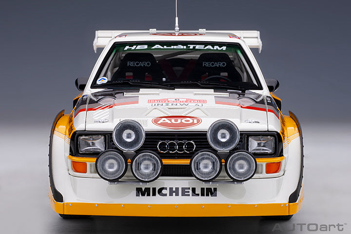 88602 AUDI QUATTRO S1 RALLY MONTE CARLO 1986 H.MIKKOLA/A.HERTZ #6