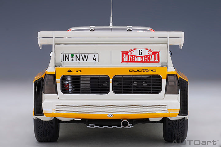 88602 AUDI QUATTRO S1 RALLY MONTE CARLO 1986 H.MIKKOLA/A.HERTZ #6