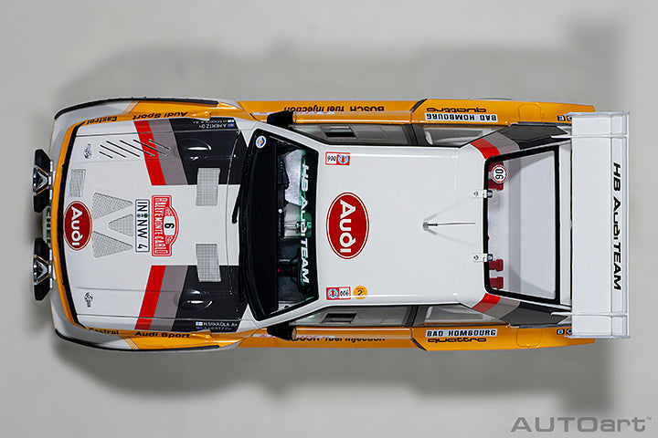 88602 AUDI QUATTRO S1 RALLY MONTE CARLO 1986 H.MIKKOLA/A.HERTZ #6