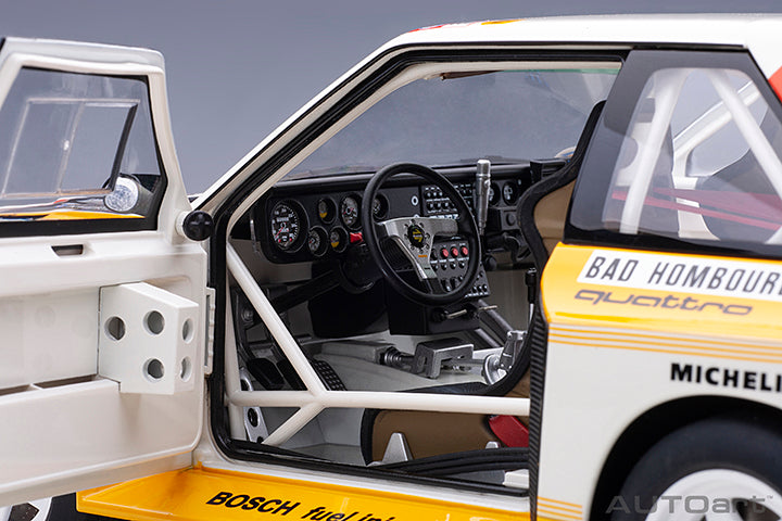 88602 AUDI QUATTRO S1 RALLY MONTE CARLO 1986 H.MIKKOLA/A.HERTZ #6