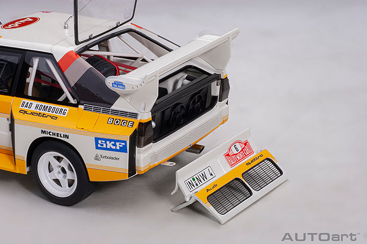 88602 AUDI QUATTRO S1 RALLY MONTE CARLO 1986 H.MIKKOLA/A.HERTZ #6