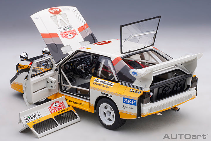 88602 AUDI QUATTRO S1 RALLY MONTE CARLO 1986 H.MIKKOLA/A.HERTZ #6